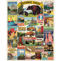 National Parks Vintage 1,000-Piece Jigsaw Puzzle