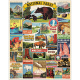 National Parks Vintage 1,000 Piece Puzzle
