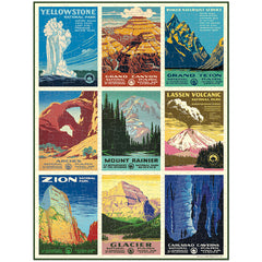 National Parks Mini 240-Piece Jigsaw Puzzle