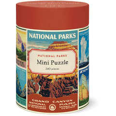 National Parks Mini 240-Piece Jigsaw Puzzle