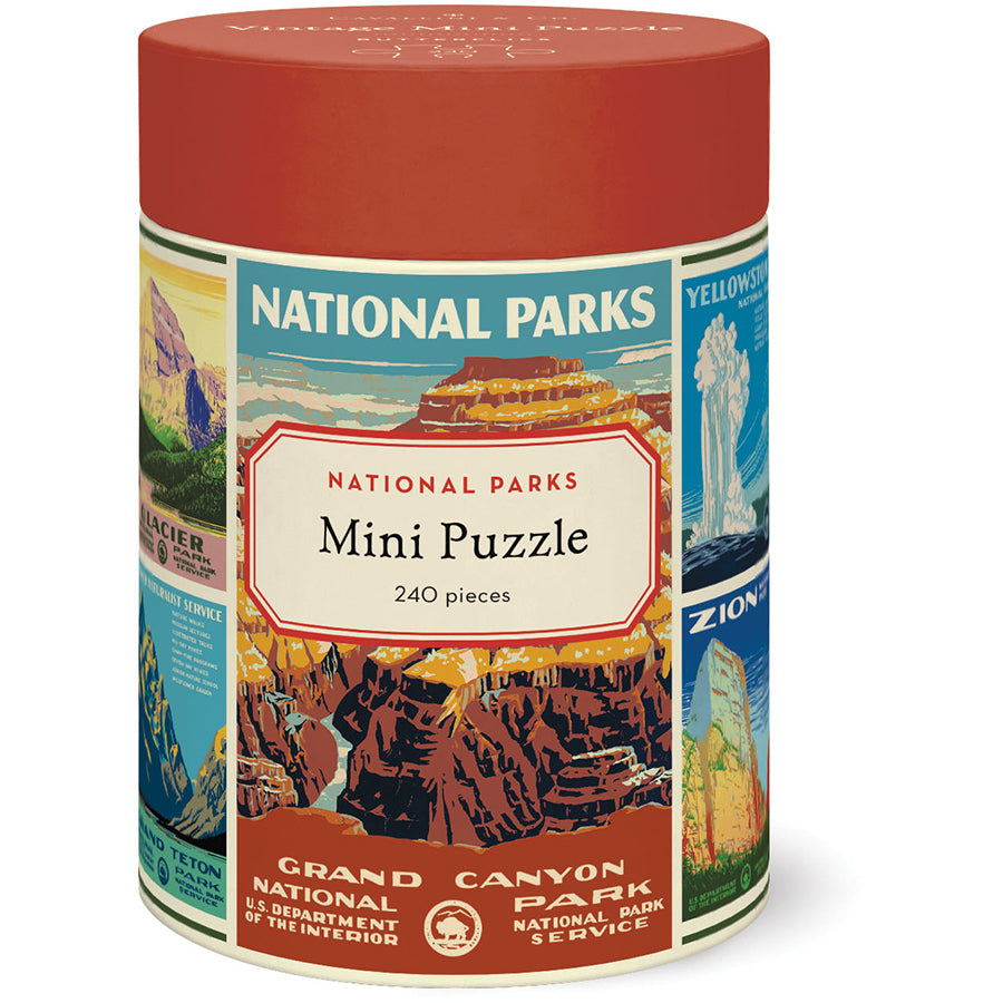 National Parks Mini 240-Piece Jigsaw Puzzle