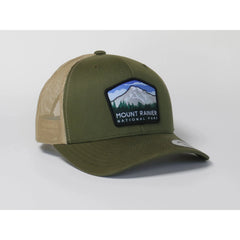 Mount Rainier National Park Mesh Snapback Hat
