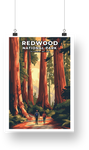 Redwood National Park Poster