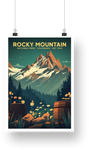 Rocky Mountain National Park Poster