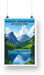 Rocky Mountain National Park Poster