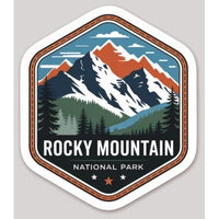 Rocky Mountain National Park Die Cut Sticker