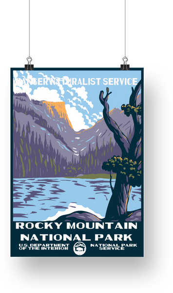 Rocky Mountain National Park Poster