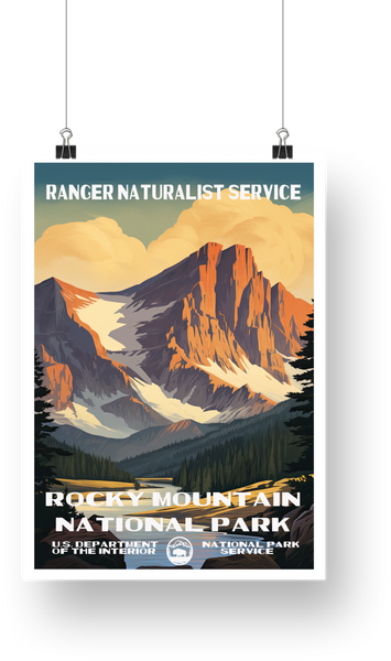 Rocky Mountain National Park Poster