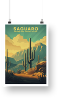 Saguaro National Park Poster