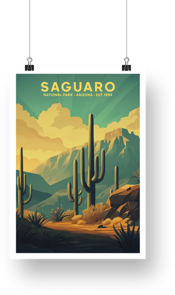 Saguaro National Park Poster