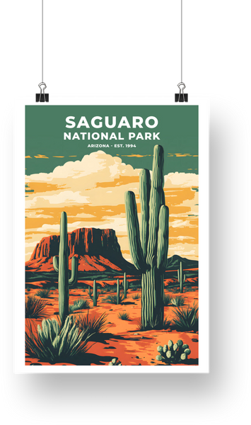 Saguaro National Park Poster