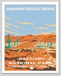 Saguaro National Park WPA Sticker Large