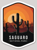 Saguaro National Park Die Cut Sticker Large