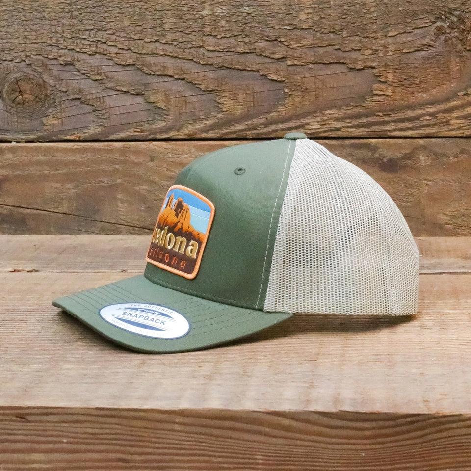 Sedona Arizona Mesh Snapback Hat