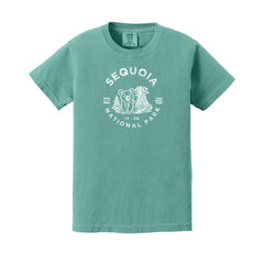 Sequoia children's Comfort Colors 9018 T-shirt in Seafoam