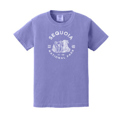 Sequoia children's Comfort Colors 9018 T-shirt in Violet