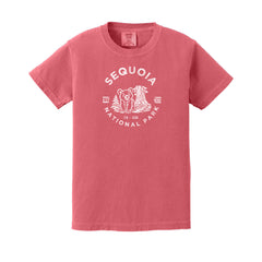 Sequoia children's Comfort Colors 9018 T-shirt in Watermelon