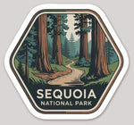 Sequoia National Park Die Cut Sticker