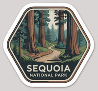 Sequoia National Park Die Cut Sticker