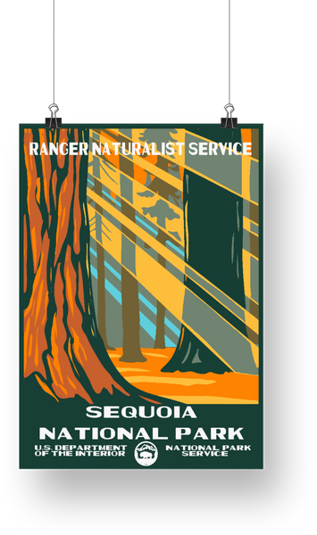 Sequoia National Park Poster