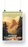 Sequoia National Park Poster