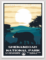 Shenandoah National Park WPA Sticker Large