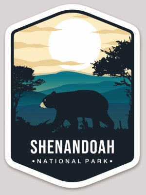 Shenandoah National Park Die Cut Sticker Large