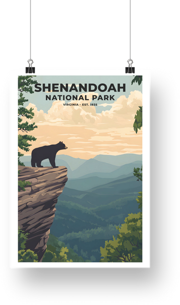 Shenandoah National Park Poster