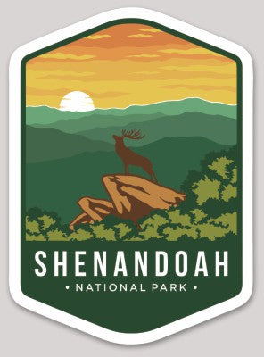 Shenandoah National Park Die Cut Sticker Large