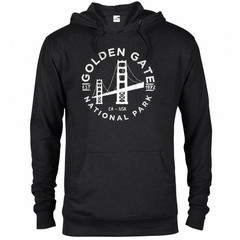 Golden Gate hoodie — Black — concept mockup