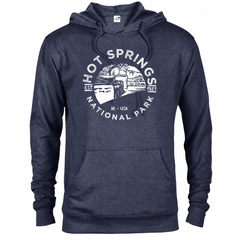Hot Springs hoodie — Denim Heather — concept mockup