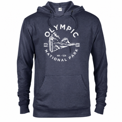 Olympic hoodie — Denim Heather — concept mockup