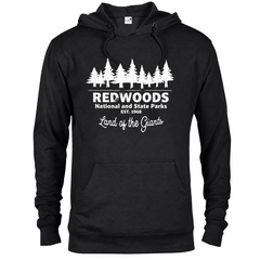 Redwood hoodie — Black — concept mockup
