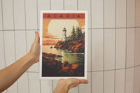 Acadia National Park Poster