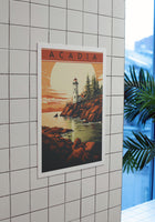 Acadia National Park Poster