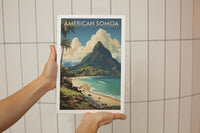 American Samoa National Park Poster