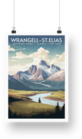 Wrangell-St. Elias National Park Poster