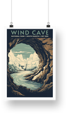 Wind Cave National Park Poster