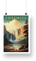 Yosemite National Park Poster