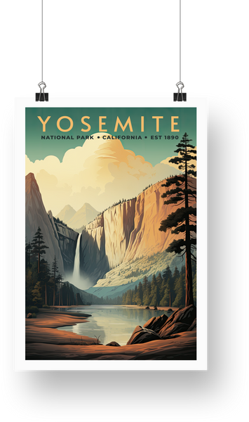 Yosemite National Park Poster