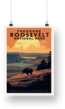 Theodore Roosevelt National Park Poster