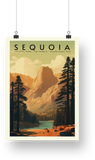 Sequoia National Park Poster