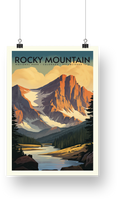 Rocky Mountain National Park Poster