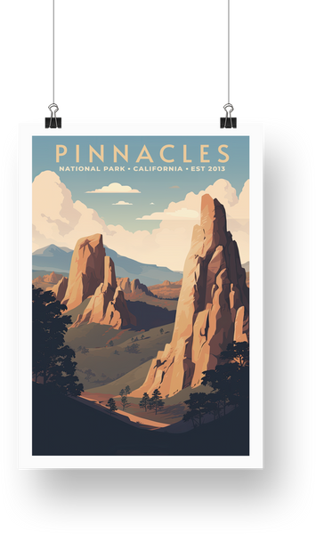 Pinnacles National Park Poster