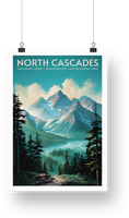 North Cascades National Park Poster