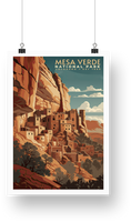 Mesa Verde National Park Poster