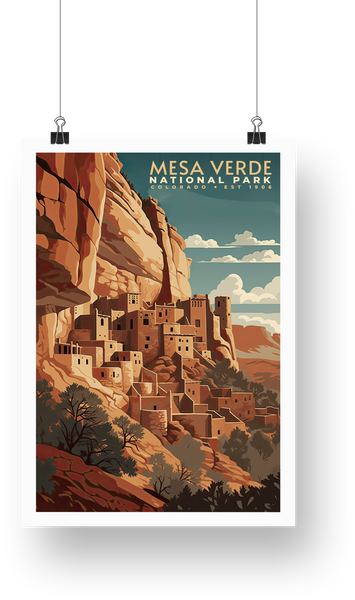 Mesa Verde National Park Poster