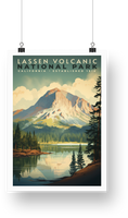 Lassen Volcanic National Park Poster