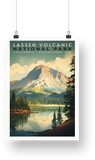 Lassen Volcanic National Park Poster