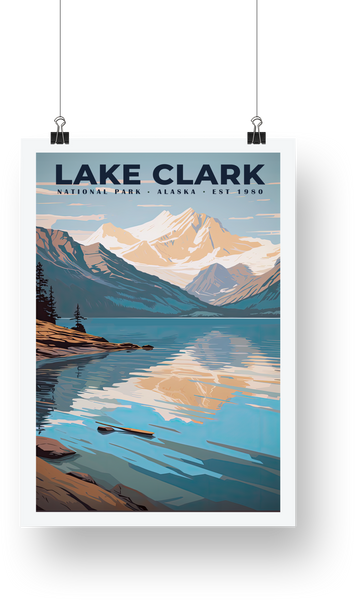 Lake Clark National Park Poster